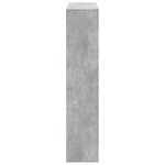 vidaXL Bibliothèque gris béton 100x33x156 5 cm bois d'ingénierie