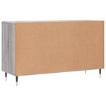 vidaXL Buffet sonoma gris 100x36x60 cm bois d'ingénierie