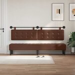 vidaXL Tête de lit suspendue Simili cuir