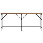 vidaXL Table console Bois ancien 180 x 29 x 75 cm Bois d'ingénierie