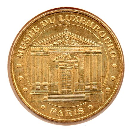 Mini médaille monnaie de paris 2008 - musée du luxembourg