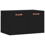 vidaXL Armoire murale Noir 60x36 5x35 cm Bois d'ingénierie