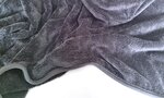 Grand plaid uni 150 x 200 cm - Gris