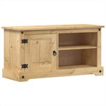vidaXL Meuble TV Corona 100x40x52 cm bois de pin massif