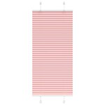 vidaXL Store plissé rose 60x150 cm largeur du tissu 59 4 cm polyester