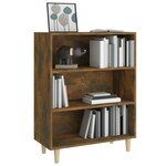 vidaXL Buffet Chêne fumé 69 5x32 5x90 cm Bois d'ingénierie