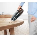 Bosch bhn16l aspirateur de table move - 16v - autonomie 40 min - 2 vitesses - 400ml - triple filtration cyclonique-poussiere - taupe