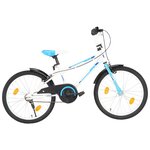 vidaXL Vélo pour enfants 20 pouces Bleu et blanc