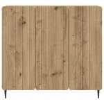 vidaXL Buffet Chêne artisanal 89 x 34 5 x 82 cm Bois d'ingénierie