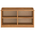 vidaXL Banc de couloir SANDNES 87x40x50 cm bois de pin massif