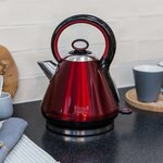 Russell hobbs bouilloire legacy quiet boil rouge 1 7 l 2000-2400 w