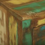 vidaXL Buffet Marron 80 x 30 x 65 cm Bois massif de récupération