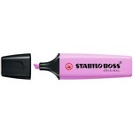 Surligneur BOSS ORIGINAL Pastel  mauve givré x 10 STABILO