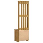 vidaXL Portemanteau SANDNES 45x40x159 5 cm bois massif pin