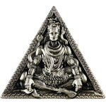SHIVA Trimurti Guardians of the Universe 3 Once Argent Monnaie 3000 Francs CFA Cameroon 2025