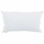 vidaXL Oreillers avec oreiller 2 Pièces Blanc 130gsm 100  coton