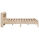 vidaXL Cadre de lit sans matelas 140x190 cm bois de pin massif