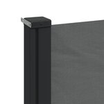 vidaXL Auvent latéral rétractable anthracite 140x300 cm