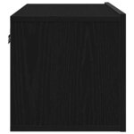 vidaXL Meubles TV 2 Pièces Chêne noir 80 x 30 x 30 cm Bois d'ingénierie