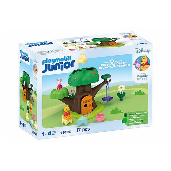 71693  Winnie l'ourson et Porcinet avec cabane