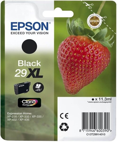 Cartouche d'encre epson fraise 29xl (noir)