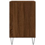 vidaXL Armoire à chaussures Chêne marron 102x36x60cm Bois d'ingénierie