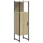 vidaXL Armoire de salle de bain chêne sonoma 33x33x120 5 cm