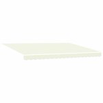 vidaXL Auvent Rétractable Crème et gris 400 × 300 cm