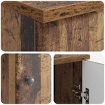 vidaXL Bureau Bois ancien 142 5 x 50 x 75 cm Bois d'ingénierie