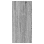 vidaXL Buffet sonoma gris 100x35x75 cm bois d'ingénierie