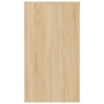 vidaXL Bureau Chêne sonoma 90x40x72 cm Bois d'ingénierie