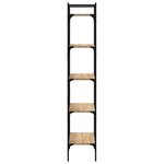 vidaXL Bibliothèque à 5 niveaux chêne sonoma 56x31 5x174 cm