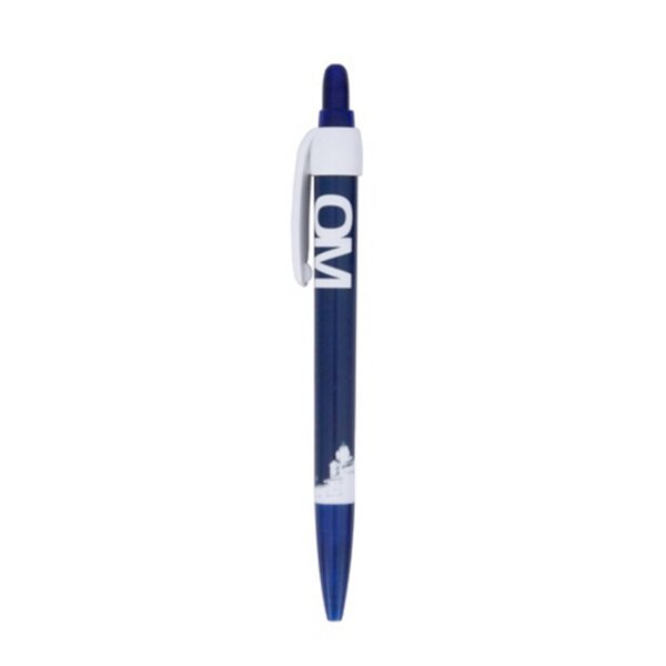 Olympique de Marseille - 1 Stylo à Bille Bleu Rétractable - OM