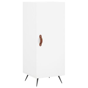vidaXL Buffet blanc 34 5x34x90 cm bois d'ingénierie
