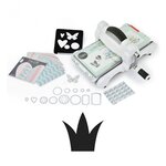 Machine de découpe big shot sizzix + matrice couronne