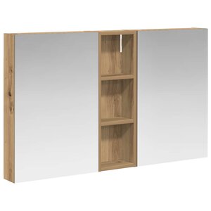 vidaXL Ensemble de Meubles de Salle de Bain 3 Pièces 100 x 10 5 x 60 5 cm