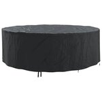 vidaXL Housse pour mobilier d'extérieur 279 x 279 x 85 cm Tissu 210D