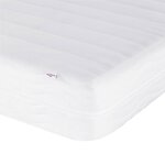 vidaXL Matelas en mousse blanc 80x220 cm dureté H2 H3