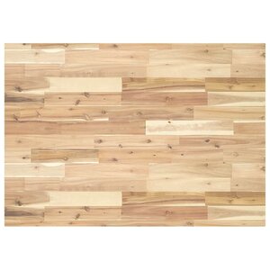 vidaXL Dessus de table rectangulaire 120x70x4 cm bois massif d'acacia