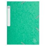Boite De Classement Cartobox Dos 25mm Carte Lustrée - A4 - Vert - X 25 - Exacompta