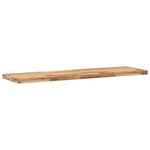 vidaXL Étagères flottantes 2 Pièces 120x40x4 cm acacia massif à l'huile