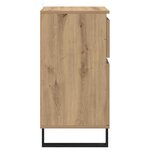 vidaXL Buffet chêne artisanal 35 x 40 x 70 cm Bois d'ingénierie