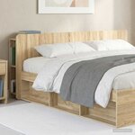 vidaXL Cabinet de Tête de Lit Chêne Sonoma Bois d'ingénierie