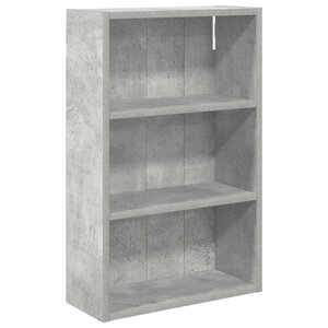 vidaXL Armoire murale de salle de bain Gris Béton 40 x 16 x 62 5 cm