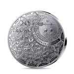 Année de la Chèvre Monnaie de 20€ 1 Oz Argent Haut-Relief