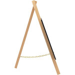 ARDOISE DE TABLE ET CHEVALET - 24 X 15 CM - SECURIT