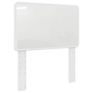 vidaXL Tête de lit Blanc Brillant 100 cm Bois d'ingénierie