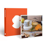 SMARTBOX - Coffret Cadeau Box fromage fermier et vin à déguster chez soi -  Gastronomie