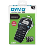 DYMO LabelManager 160 (Pack)  Imprimante d'étiquettes portable avec 3 rouleaux de ruban adhésif D1  Clavier QWERTY
