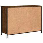 vidaXL Buffet chêne marron 100x35x70 cm bois d'ingénierie
